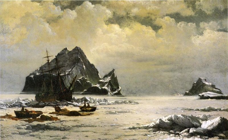 William Bradford Morning on the Artic Ice Fields